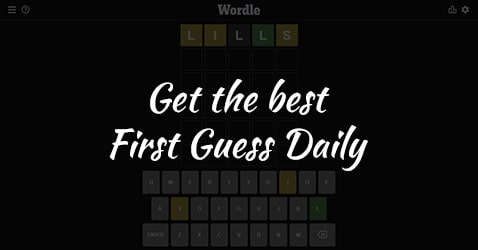 Best Starting Word for Today's Wordle Puzzle