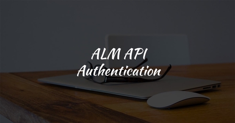 HP ALM REST API - Authentication