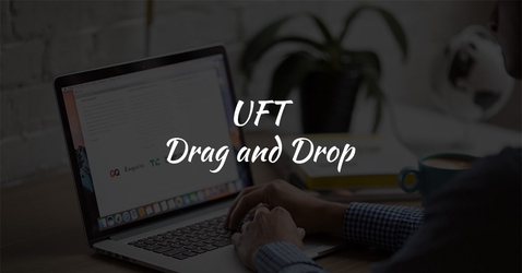 Drag and drop items from windows explorer to application UFT
