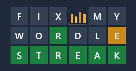 How to get Wordle Stats and Streak Back